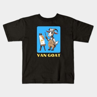 Van Goat | Goat Pun Kids T-Shirt